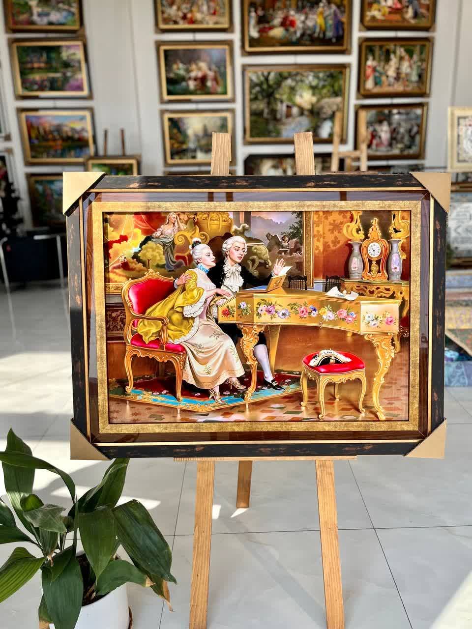 تابلو فرش إيراني فاخر في العراق